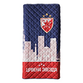 Red Star bedspread 140x200cm - landmarks of the city