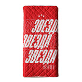 Red Star bedspread 140x200cm - coordinates