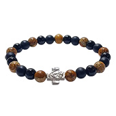 Rosary for wrist Agate Onyx