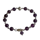Rosary for wrist Amethyst