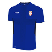 Capelli Sport home jersey replica of the Serbian football team 2025/26