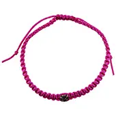 Purple thread rosary with cross