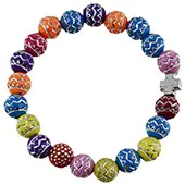 Colorful rosary