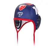 Keel waterpolo cap WC Red Star with number - blue