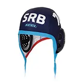 Keel waterpolo cap Serbia 2026 with number - navy blue
