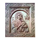 Icon Mother of God woodcut 26x32cm