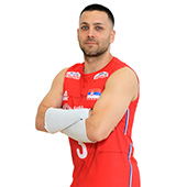 Official Peak male jersey of the Serbian national volleyball team 2024 - red - with print