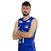 Official Peak male jersey of the Serbian national volleyball team 2024 - blue - with print