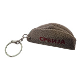 Key ring Serbian folk winter hat