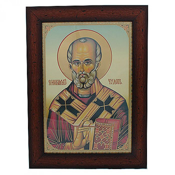 Икона Свети Никола 38x28цм