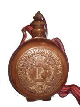 Wooden flask 