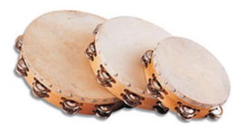 Leather tambourine
