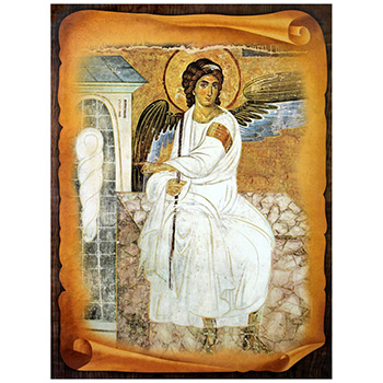 Icon of White Angel 40x30cm