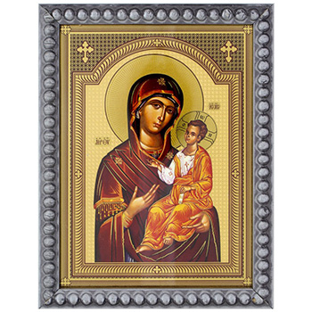 Icon of Holy Mother of God 15.5x12cm