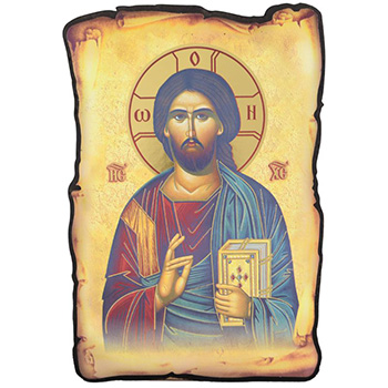 Икона Господ Исус Христ 31,5x23цм