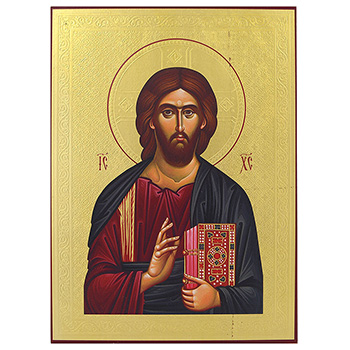 Икона Господ Исус Христ 28,5x21цм