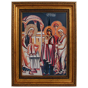 Icon of Candlemas 38x30cm
