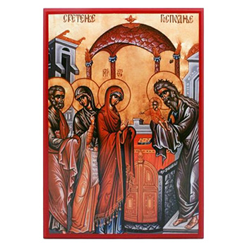 Icon of Candlemas 33x23cm