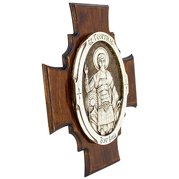 Ikona Sveti Georgije - Đurđic 30x25cm-1