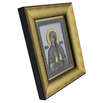 Icon of St. Paraskeve gilded 23.5x20cm-1