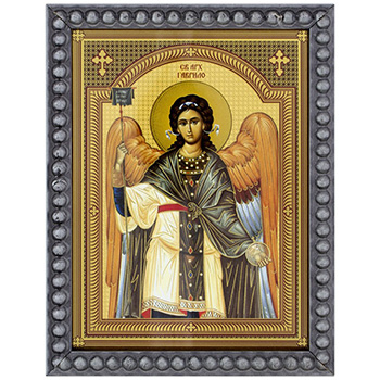 Icon of St. Archangel Gabriel 15.5x12cm