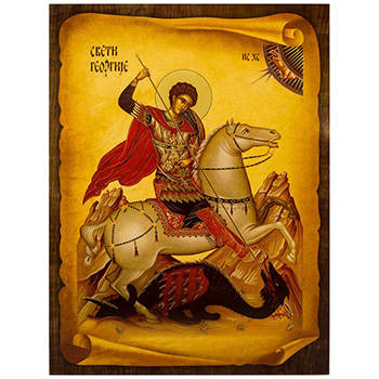 Icon of St. George 40x30cm