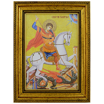 Icon of St. George 38x30cm