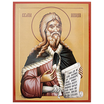 Icon of St. Elijah 32x24cm