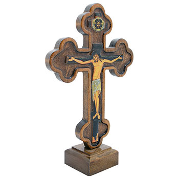 Wooden cross for table-1