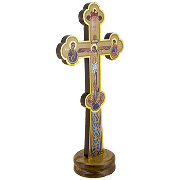 Cross for table - wooden 24x11.5cm-1