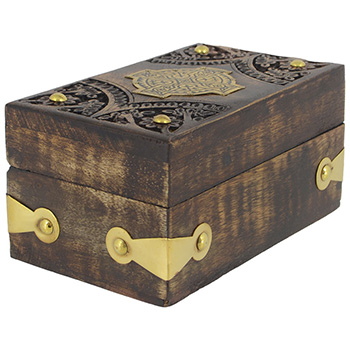 Decorative religious box 13x8x6cm