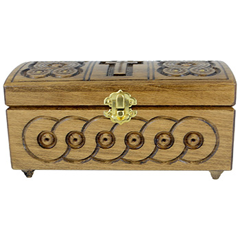 Decorative religious box 21.5x10.5x8cm