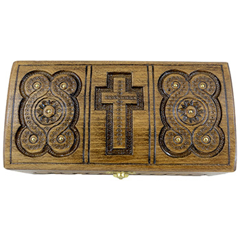 Decorative religious box 21.5x10.5x8cm-2