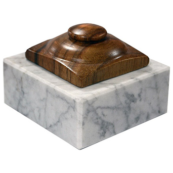 Marble incense box