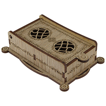 Box for incense 3x10cm