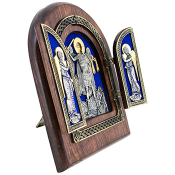Triptih Sveti Arhangel Mihailo 22x18cm-1