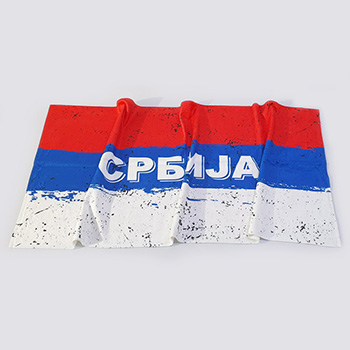 Towel Serbia Cyrillic 140x70cm-1