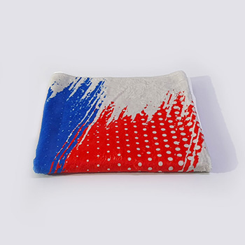 Towel Serbia tricolor - gray 140x70cm-4