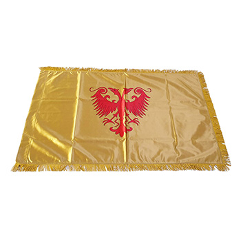 Застава Немањића – сатен златна 120x80цм