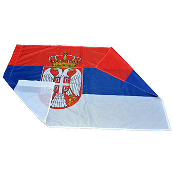 Flag of Serbia - polyester 80x50cm-2