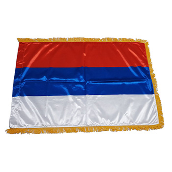 Застава Србије Народна – сатен 120x80цм