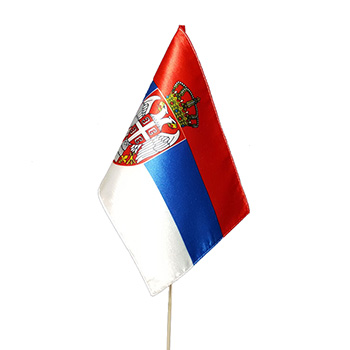 Застава Србије стона – креп сатен
