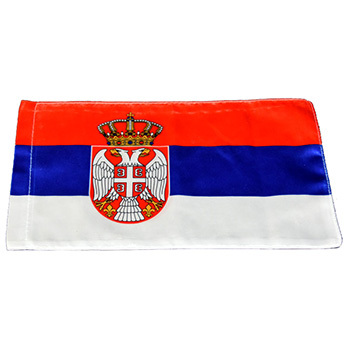 Застава Србије стона – креп сатен-1
