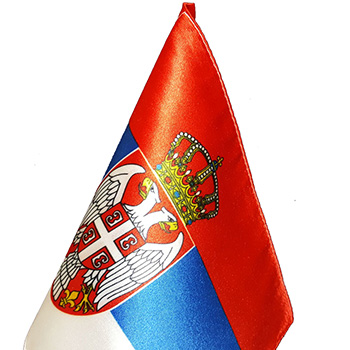 Застава Србије стона – креп сатен-3