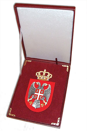 Luxurious Serbian emblem-1