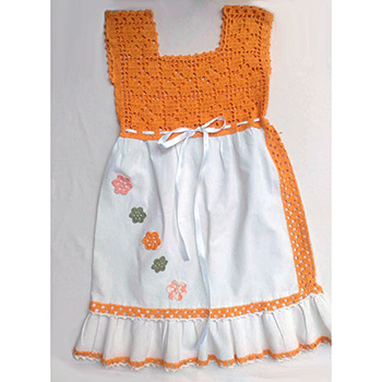 Ethno dress (for girls up to 4 years) VH-002