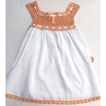 Ethno dress (for girls up to 4 years) VH-003-1