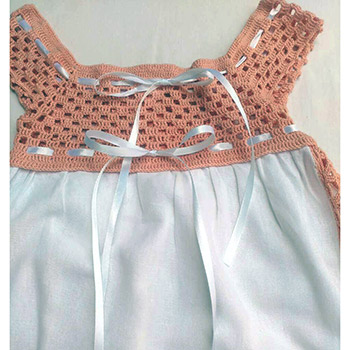 Ethno dress (for girls up to 4 years) VH-003-2