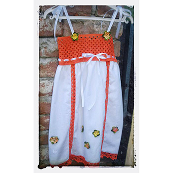 Ethno dress (for girls up to 4 years) VH-006-1