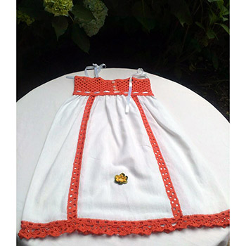 Ethno dress (for girls up to 4 years) VH-006-3